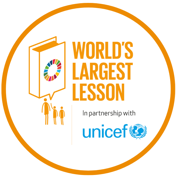 Worlds largest lesson logo