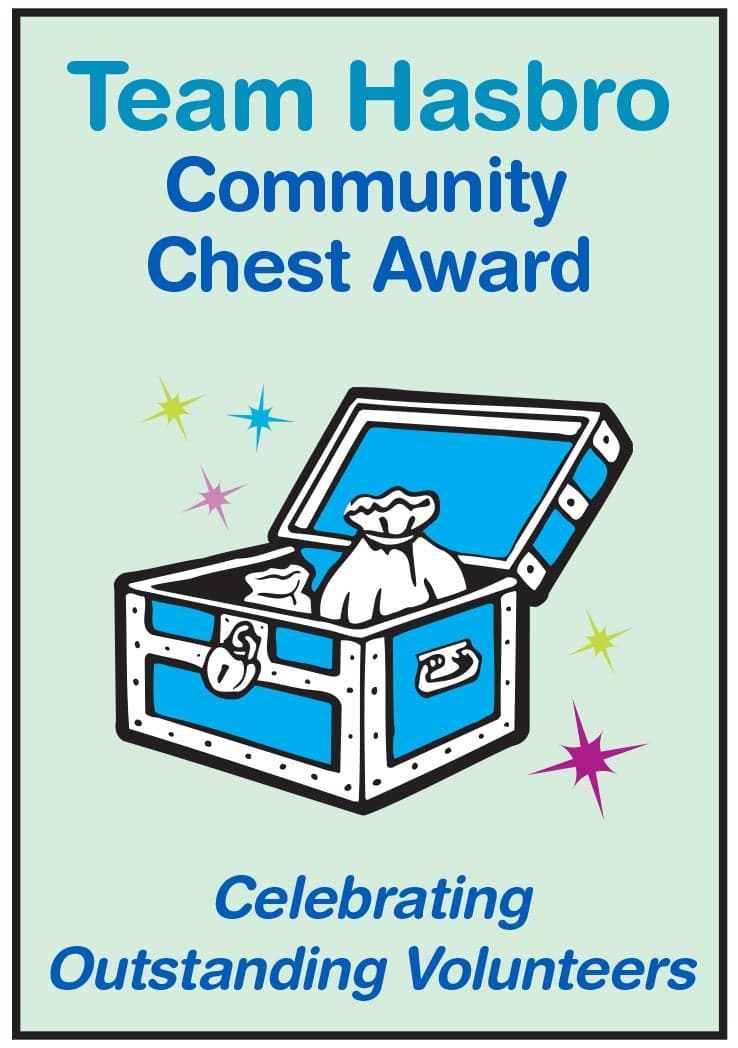 Team Hasbro Community Chest Award