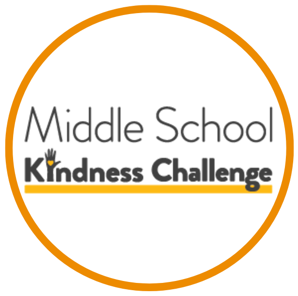 Middle school kindness challenge logo